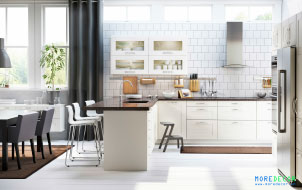 Tủ bếp gỗ công nghiệp