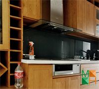 Tủ bếp gỗ Sồi tự nhiên