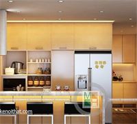 Tủ bếp gỗ công nghiệp hiện đại