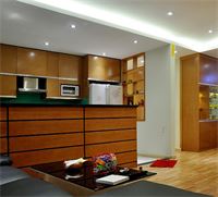 Tủ bếp gỗ công nghiệp Verneer