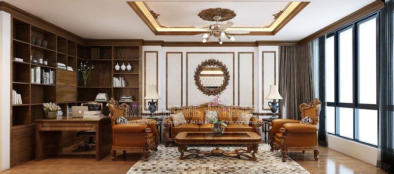 Sofa tân cổ điển đẹp phù hợp với nhiều không gian